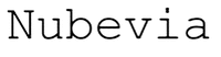 Nubevia