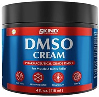 5KIND DMSO CREAM PHARMACEUTICAL GRADE DMSO For Muscle & Joints Relief