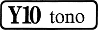 Y10 tono