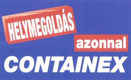 HELYMEGOLDÁS azonnal CONTAINEX