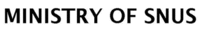 MINISTRY OF SNUS