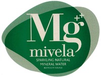 Mg++ mivela SPARKLING NATURAL MINERAL WATER BOTTLED AT SOURCE