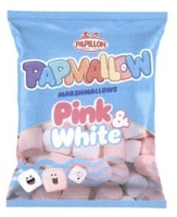 PAPILLON PAPMALLOW MARSHMALLOWS Pink & White