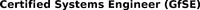 Certified Systems Engineer (GfSE)