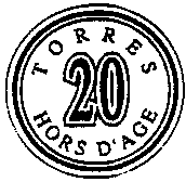 TORRES 20 HORS D'AGE