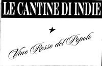 LE CANTINE DI INDIE Vino Rosso del Popolo