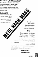 MEHL NACH MASS