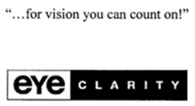 eye CLARITY