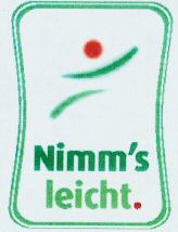 Nimm's leicht.