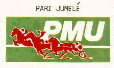PARI JUMELÉ PMU