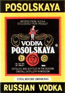 VODKA POSOLSKAYA