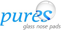 pures glass nose pads