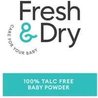 Fresh & Dry CARE FOR YOUR BABY 100% TALC FREE BABY POWDER