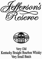 Jefferson's Reserve Very Old Kentucky Straight Bourbon Whisky Very Small Batch
