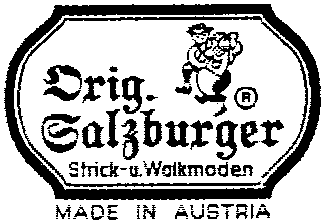 Orig. Salzburger Strick-u. Walkmoden MADE IN AUSTRIA