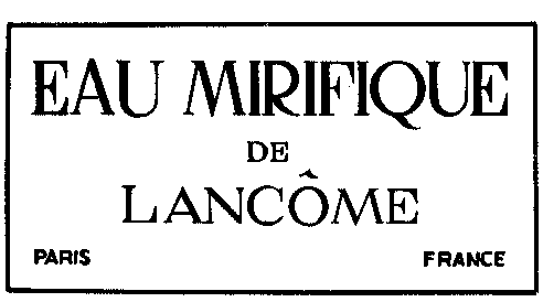 EAU MIRIFIQUE DE LANCÔME
