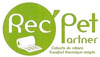 Rec'Pet Partner Collecte de rubans Transfert thermique usagés