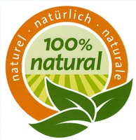 100 % natural naturel . natürlich . naturale