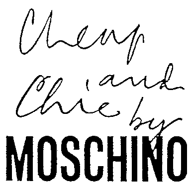 Cheap and Chic by MOSCHINO