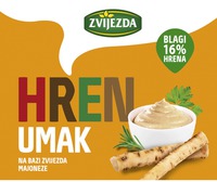 ZVIJEZDA HREN UMAK NA BAZI ZVIJEZDA MAJONEZE BLAGI 16 % HRENA