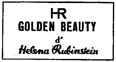 HR GOLDEN BEAUTY d'Helena Rubinstein