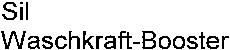 Sil Waschkraft-Booster