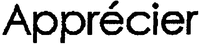 Apprécier
