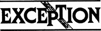 EXCEPTION