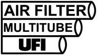AIR FILTER MULTITUBE UFI