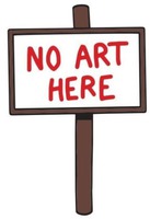 NO ART HERE