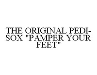 THE ORIGINAL PEDISOX 