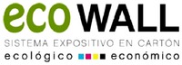 ecoWALL SISTEMA EXPOSITIVO EN CARTÓN ecológico económico