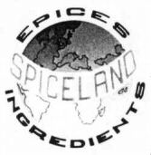 EPICES SPICELAND INGREDIENTS