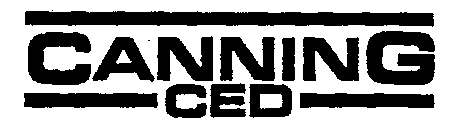 CANNING CED