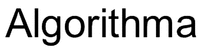 Algorithma