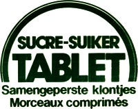 SUCRE-SUIKER TABLET Samengeperste klontjes Morceaux comprimés