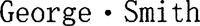 George · Smith