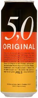 5,0 ORIGINAL Nur eine einfache schwarz-rot-gelbe Dose! Keine goldene mit aufwändiger Prägung! Nur eine simple Gestaltung! Keine teure TV-Werbung! Diese Ersparnis geht an Sie! Wir haben so gut wie an allem gespart! Außer an der Qualität des Bieres! 5,0 Original ...
