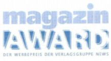 magazin AWARD DER WERBEPREIS DER VERLAGSGRUPPE NEWS