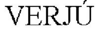 VERJÚ