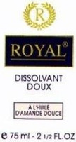 R ROYAL DISSOLVANT DOUX A L'HUILE D'AMANDE DOUCE