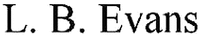 L. B. Evans