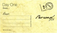Day One from... Dear Personal post