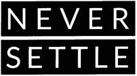NEVER SETTLE