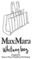 MaxMara Whitney bag Designed by Renzo Piano Building Workshop