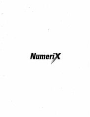 NumeriX