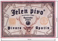SVETLO Jelen pivo Pivara Apatin