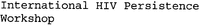 International HIV Persistence Workshop