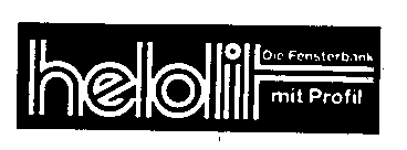 helolit die Fensterbank mit Profil