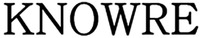 KNOWRE